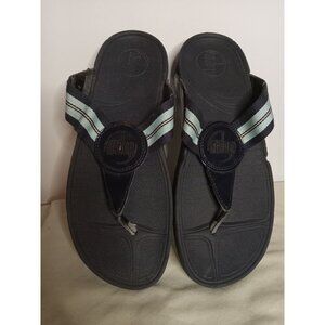 Fit Flop LuLu Fitness Sandals Suede Uppers Sz 8